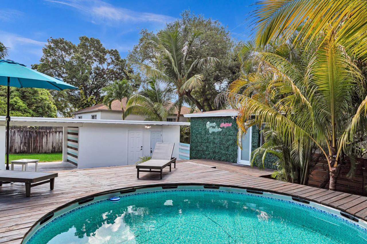 Welcome To Paradise! Secluded 4 Bed, 3 Bath, Pool Fort Lauderdale Bagian luar foto